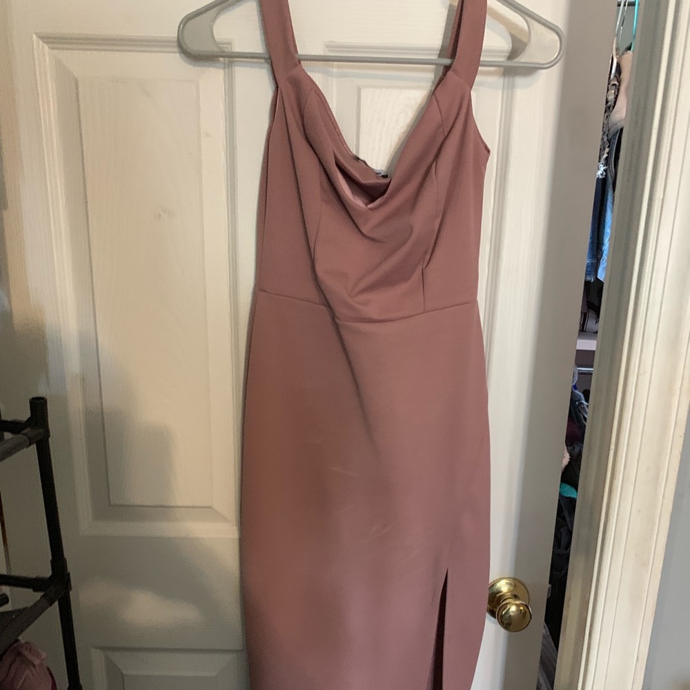 Fashion Nova - Taliyah Off Shoulder dress - Mauve